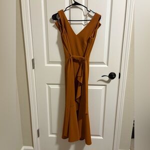 Calvin Klein Rust Orange Dress